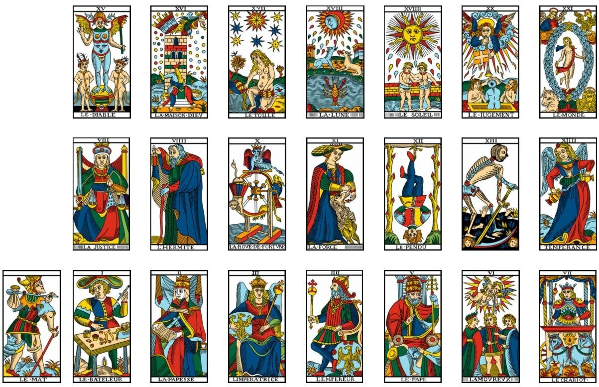 Retour aux origines du tarot de Marseille
